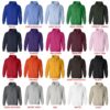 hoodie color chart - Iván Cornejo Shop